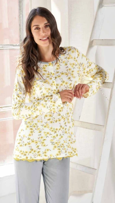 Pigiama Donna Viscosa Linclalor 2672 Pezzo Unico Campionario