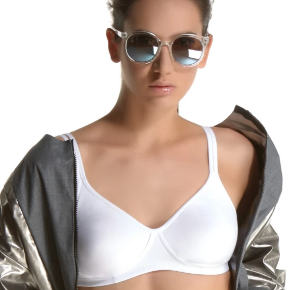 Reggiseno Coppa Preformata Senza Ferro In Cotone Sempre Donna ART. 370