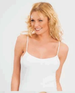 Canottiera Donna Spalla Stretta Cotone Felpato Ciesseti 40026