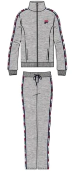 Tuta Donna Fila 4058 Cotone Felpato Invernale