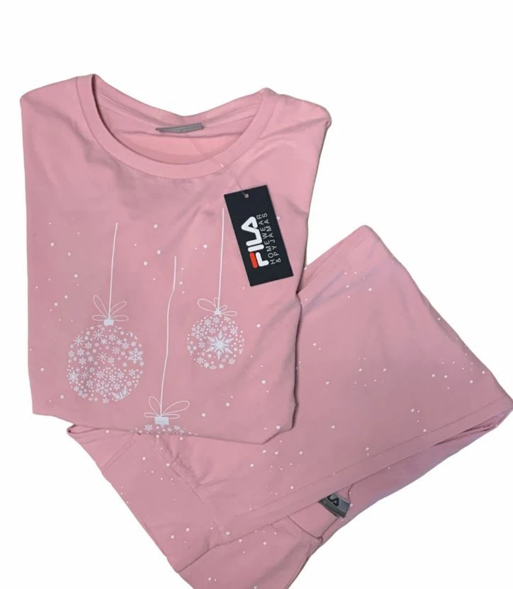 Pigiama Donna Fila 4070 Cotone Caldo Invernale - immagine 2