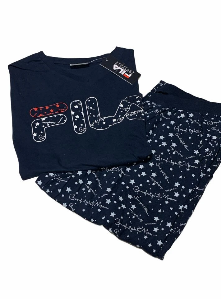 Pigiama Donna Fila 4072 Cotone Caldo Invernale - immagine 2