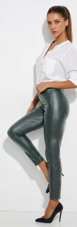 Leggins Donna Similpelle Jadea 4395 - immagine 2