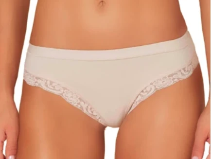 Perizoma Donna Cotone Modal E Pizzo Jadea 519 - immagine 2