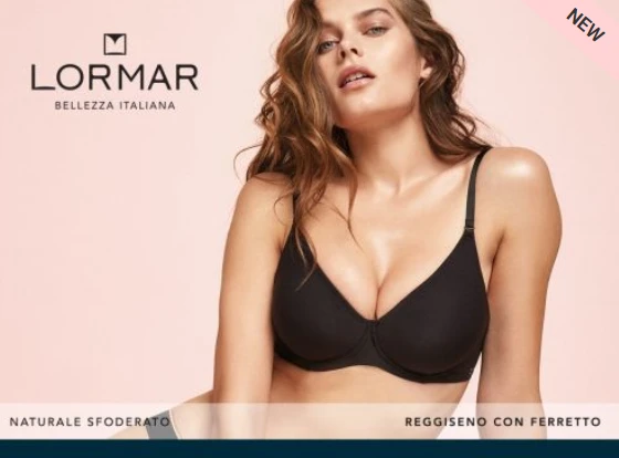 Reggiseno Non Imbottito Con Ferretto Lormar Naturale