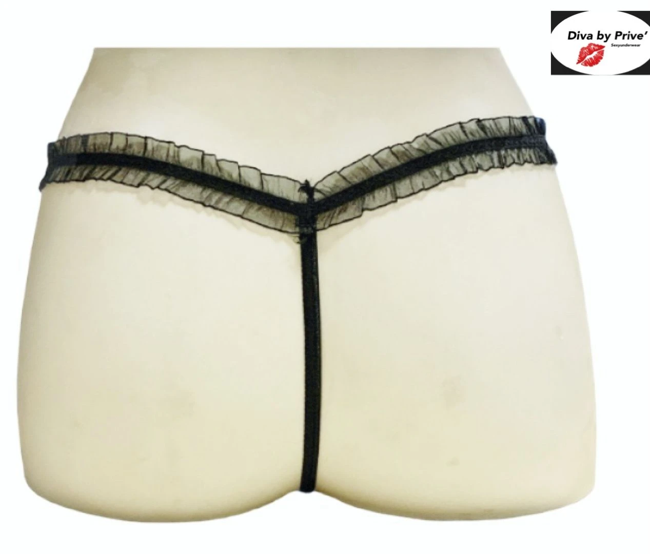 Perizoma Sexy Filo In Pizzo Diva By Prive' 2925 - immagine 2