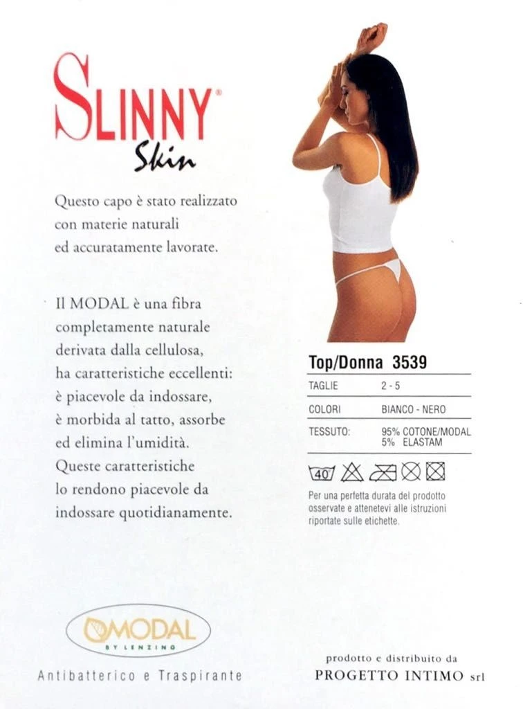 Slip Donna Tanga Slinny 3699 - immagine 2