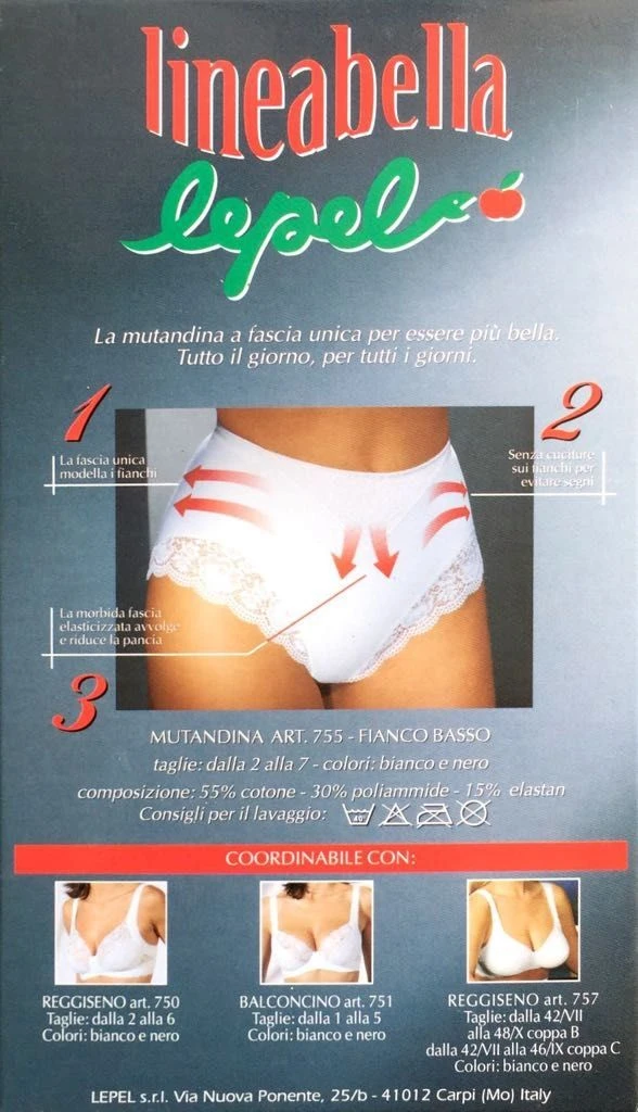 Slip Donna Mutandina 756 Lepel Outlet - immagine 2