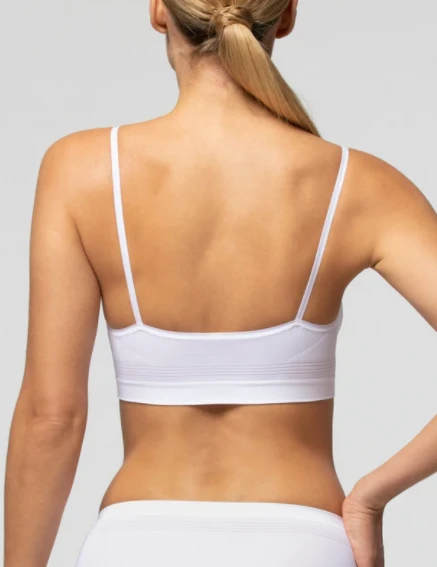 Brassiere Spalla Stretta Microfibra Seamless Pompea - immagine 2