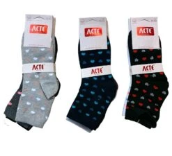 Calzino Donna Corto Cotone Acte 2025/19